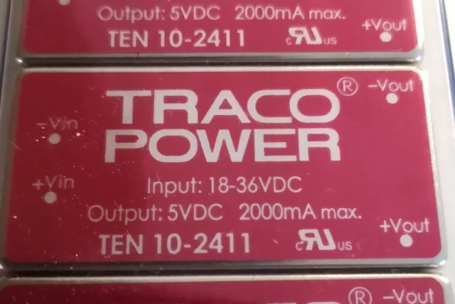 TRACO Power TEN 10-2411 DCDC converter 5 V 2A output