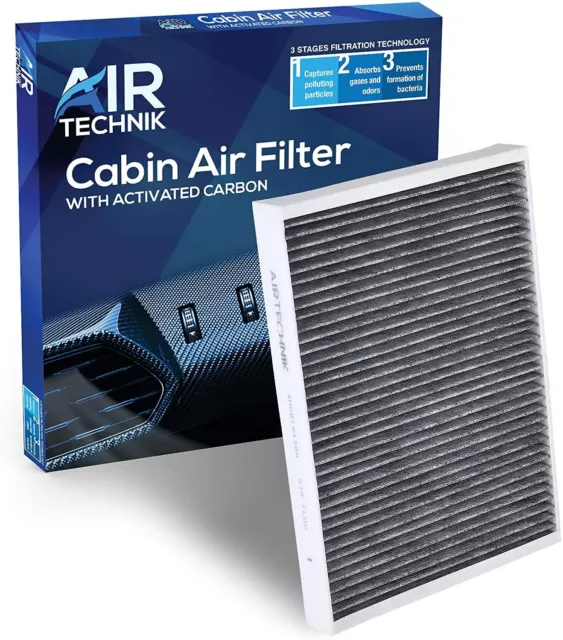 AirTechnik 4M0-819-439A Cabin Air Filter w/Activated Carbon | Fits 2017-2019...
