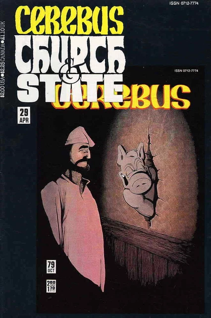 Cerebus: Church And State #29 FN; Aardvark-Vanaheim | 79 Dave Sim - we combine s