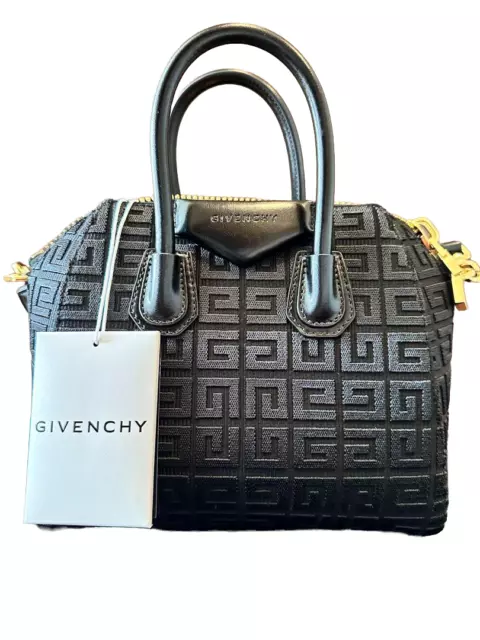 Givenchy Mini Antigona Bag Black Embroidery