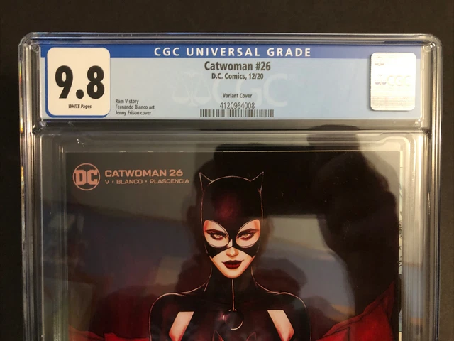 Catwoman #26 12/20 DC Comics CGC Graded 9.8 Jenny Frison Variant Cover 2