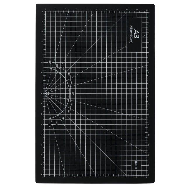 PVC Schneidematte A3 Kunsthandwerk Drehmatte Selbstheilende