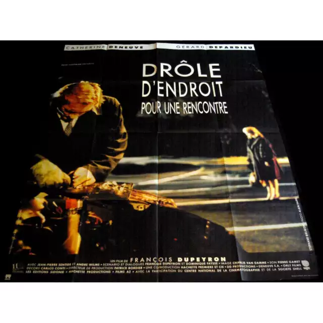 DROLE D'ENDROIT POUR UNE RENCONTRE Affiche de film 120x160 - 1988 - Catherine De