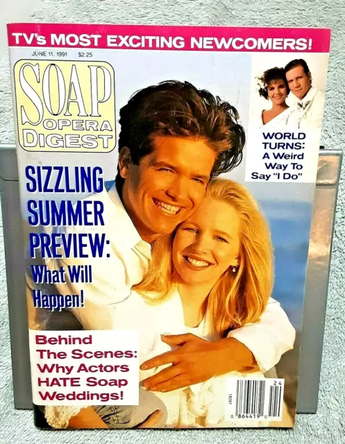 Soap Opera Digest June 11 1991  Summer Preview Lauralee Bell No Mailing Label