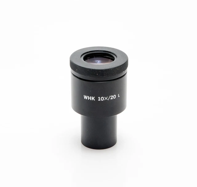 Oculaire Microscope Olympus WHK 10X/20L - Occasion, Bon état, Barillet Légèrement Plié