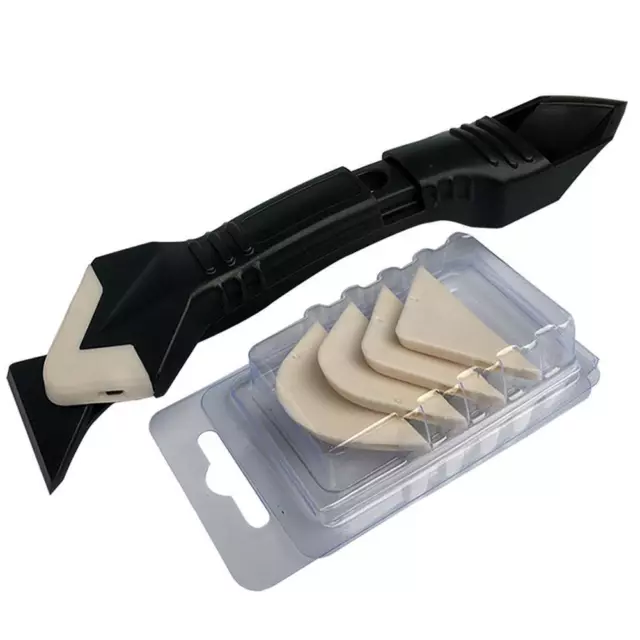 3 In 1 Sealant Angle Scraper Silicone Grout Caulk Tool Kit Set Remover Tools Uk