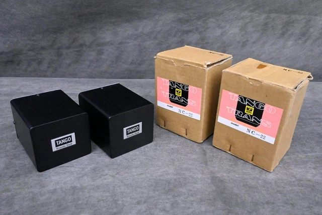 TANGO NC-22 INPUT Transformer Magnetic Shield Pair w/ Box