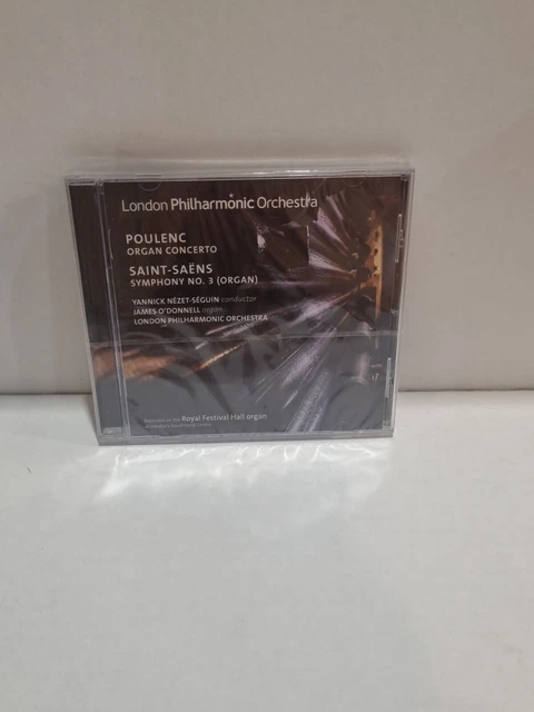 Poulenc: Organ Concerto; Saint-Saëns: Symphony No. 3 Organ CD
