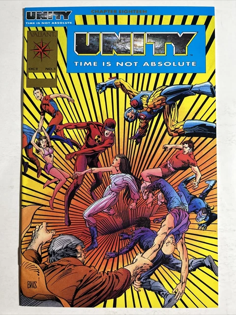 Unity 1 GOLD - Valiant Bloodshot Rai Solar Magnus Harbinger Shadowman X-O Copy B
