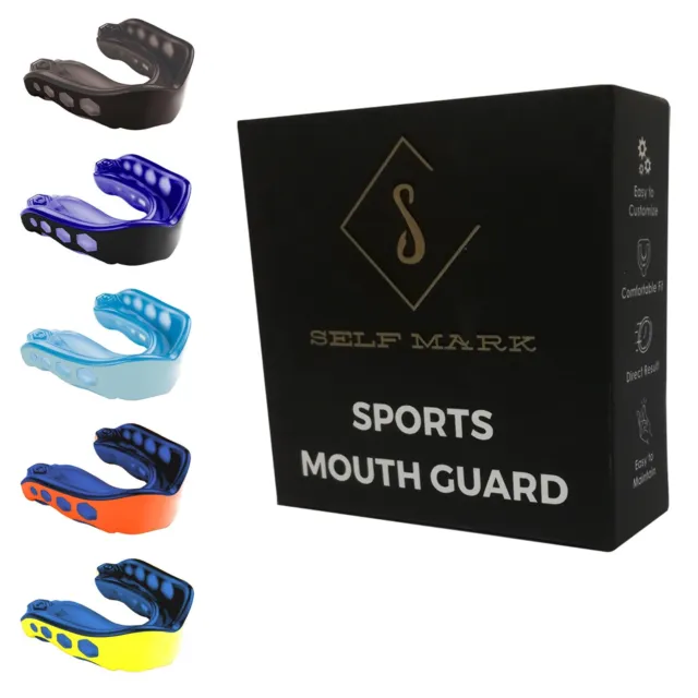 Boxing Gum Shield MMA Martial Arts Mouth Guard Rugby Kids Adult Teeth Protection