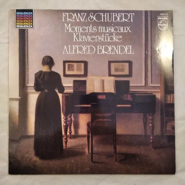 Moments musicaux - Klavierstücke [LP]. Schubert, Franz und Alfred Brendel: