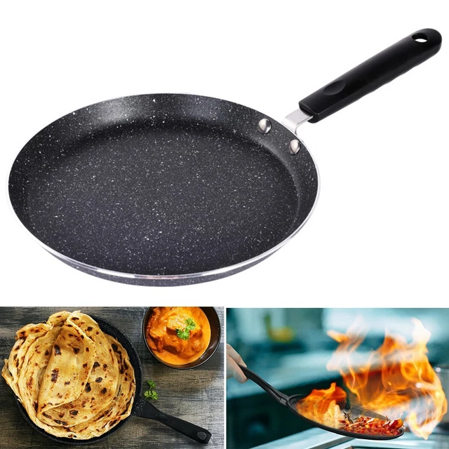Lo último Nueva Sartén Crepe Sartén Fiable Metal 34.2*18.2*2.2cm Tawa Eléctrica