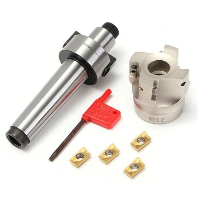 MT3-FMB22 Machine Mill Cutter High Carbon Steel Durable Accessories Tool 8x/Set