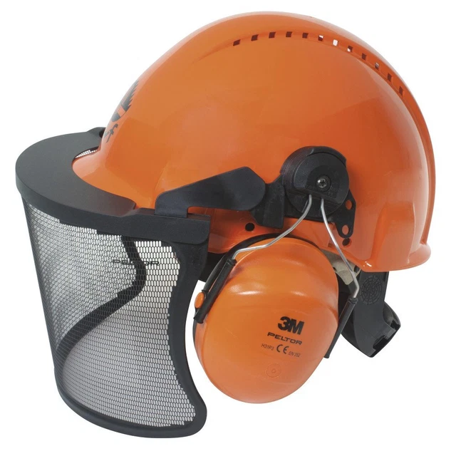 3M Forsthelm orange NEU