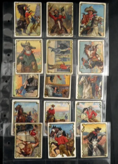 Cowboy Series Cigarette Cards by American Tobacco 1903 - 1940 Pick Card