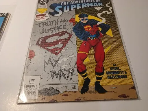 DC Comics The Adventures Of Superman Reign Of The Supermen! #501 June 1993 Comic