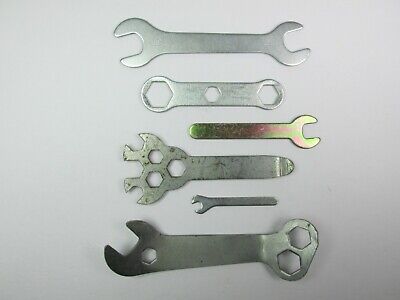 Stamped Wrenches Open End, Box & Multi Wrenches Lot Of 6