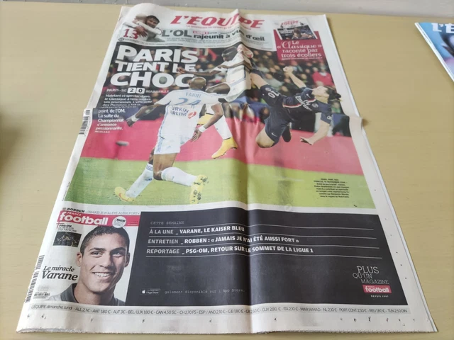 Journal L'Équipe Du 28/11/1994 - Football : Cannes, Nantes, Bordeaux, PSG...