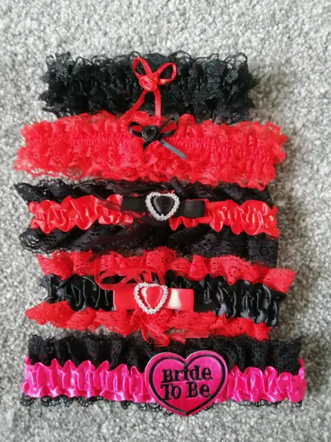 Sexy Hen Night Garters 5 different designs