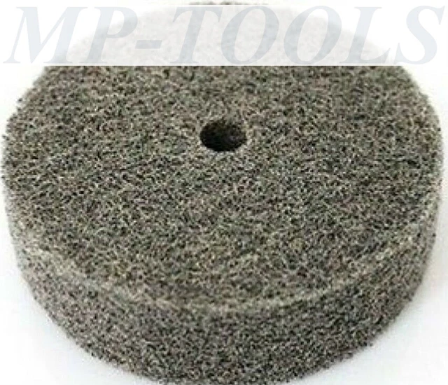 Spazzola A Disco Larga Con Filo Non Ritorto RBU, Foro 200x25xvariabile, Filo D'acciaio Inossidabile 0,20, Smerigliatrice Da Banco - Foto 6