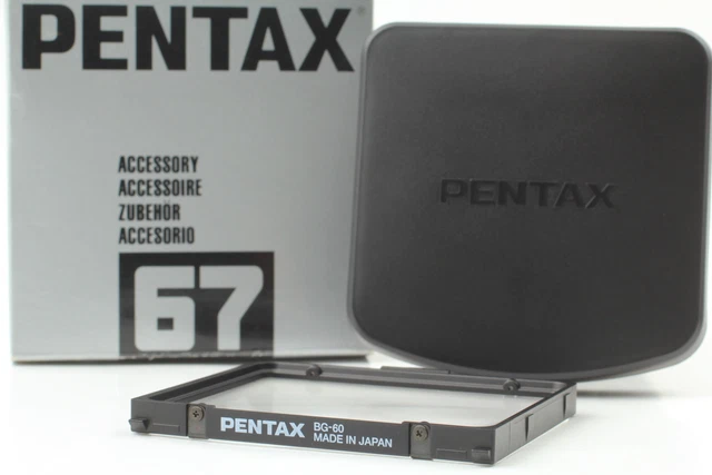 [Almost Unused] Pentax 67II BG-60 Focusing Screen Cross Lined Matte From JAPAN
