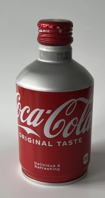 Coca-Cola Alu Flasche Bottle Dose Can Japan Original verschlosen NEU VOLL 06/24