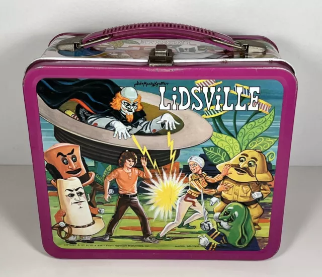 Nice Vintage Lidsville Lunch Box Sid And Marty Krofft 1971