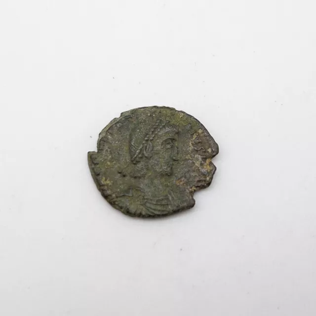 ANCIENT Bronze Genuine 2000 YEAR OLD COIN wth AUTHENTICATION CARD