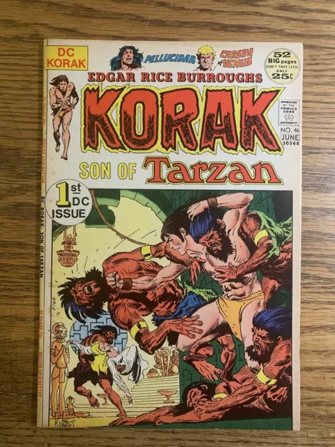 Korak: Son of Tarzan (1972 series) #46 FN/VF 1st DC Comic Book