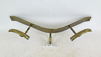 Old Coat Hangers Wall Wrought Iron Golden A Two Hooks Hanger CH2 2