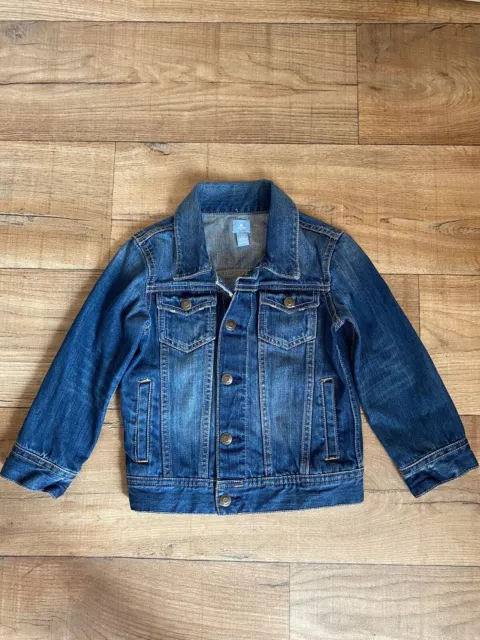 Jungen Gap Denim blaue Jacke Alter 4 Jahre