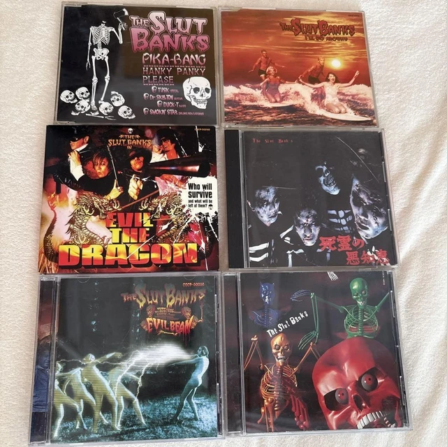 THE SLUT BANKS Pika-Bang Cd And Other 6 Pieces Set #50911a