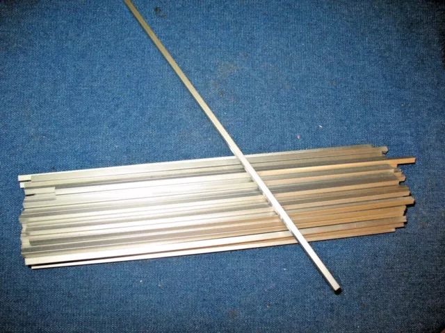 3/16" Stainless Square Tubing 12" Long