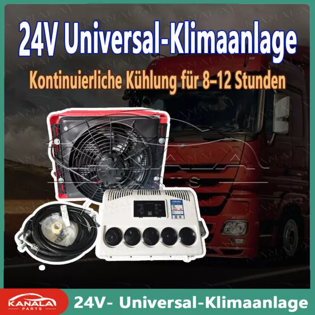 12000 BTU 24V LKW-Kabine-Klimaanlage Split-AC passend für Sattelschlepper Neu