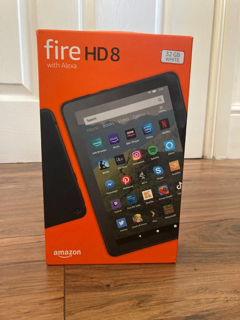 Amazon Fire HD 8 (10th Generation) 32GB, Wi-Fi, 8in - White (with Special...