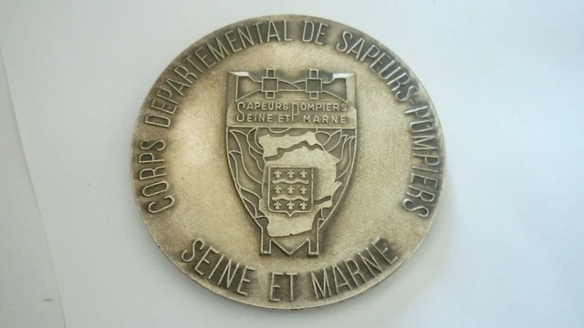 Médaille Comité Olympique Seine & Marne - Jeux 2007 - Or Plaqué - MED14117