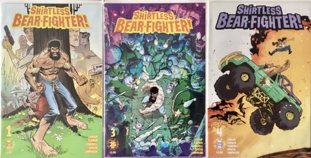 Shirtless Bear-Fighter, Bild 3 Comic-Bundle 2017, Variante Cover Edition, Sehr Guter Zustand