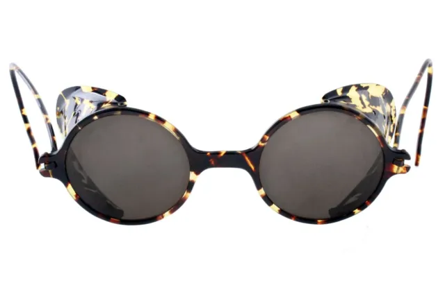 Antique Willson Smoky Tortoise Shell Sunglasses Goggles Vtg Steampunk Glasses W
