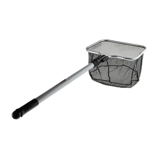 Zinc Alloy Aquarium Net Fine Mesh Small  with Extendable Long Handle