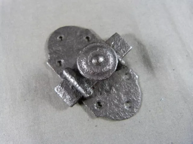 French Vintage wrought iron Door Latch Lock Bolt Country Rustic farmhouse decor⭐