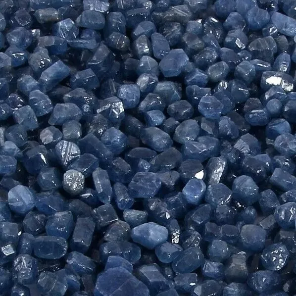 100.00% Natural Burma Blue Sapphire Unheated Gemstone Loose Rough Lot 100.00 Ct 3