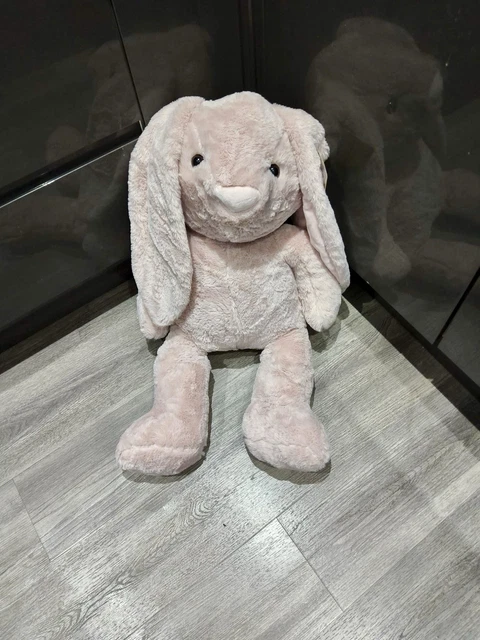 Pink Germany ASDA VIRAL GIANT Light Pink Bunny Soft Plush Toy £30.86 - PicClick UK
