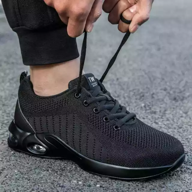 Steel toe cap work trainers hotsell