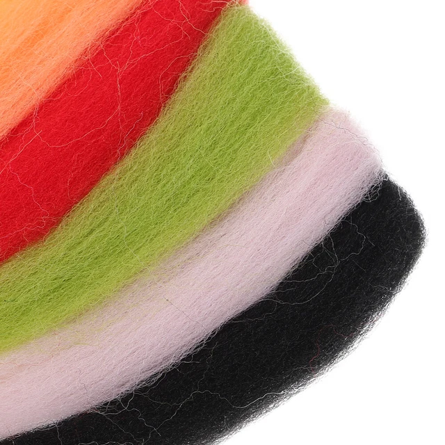 Txeouse 60 Pezzi Aghi Lana Cardata Aghi per Lana Cardata Kit 3 Taglie Strumenti Di Lana Feltro Aghi Lana Con Bottiglie E Manici in Legno Con Aghi per DIY Artigianato E Artigianato