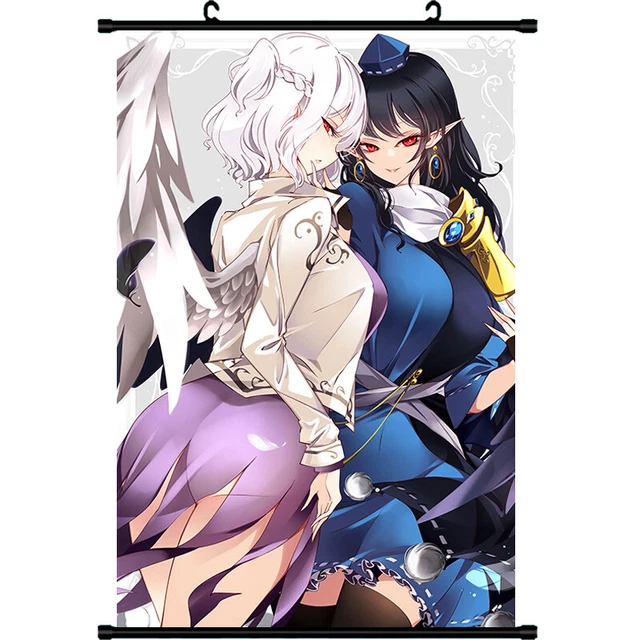 touhou kishin sagume Cosplay HD Poster Wall Scroll Home Decor Otaku 60x90cm T02