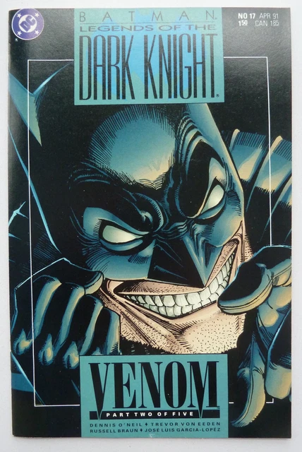 Batman: Legends of the Dark Knight #17 - Venom DC Comics April 1991 VF+ 8.5