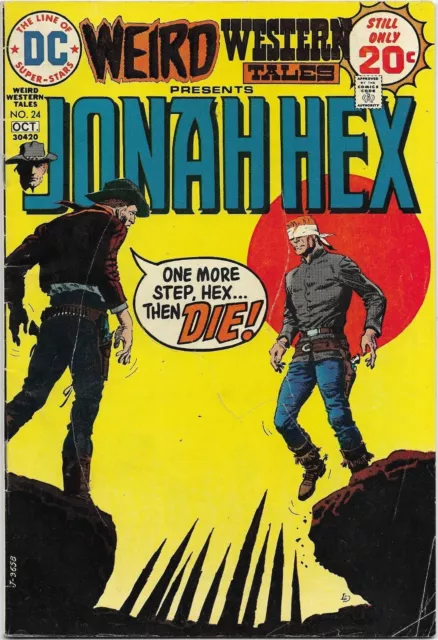 Weird Western Tales #24 - Fine Minus -  Jonah Hex