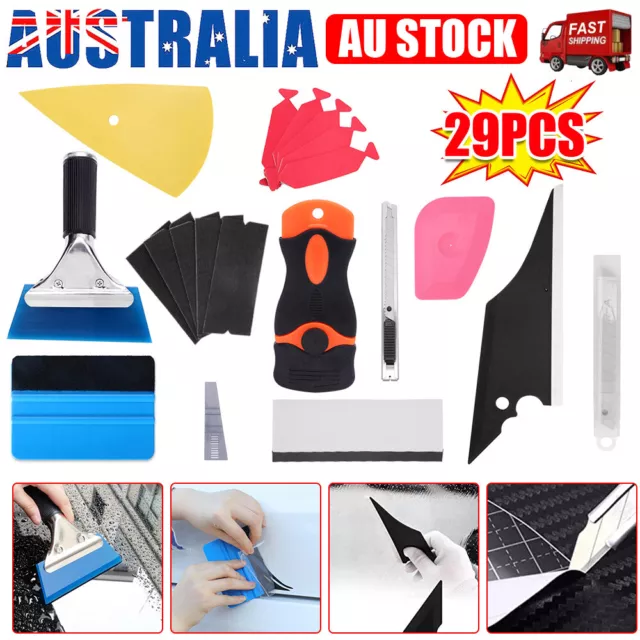 Professional Window Tint Tools Kit for Car Auto Film Tinting Squeegy  Application - PolyFilm