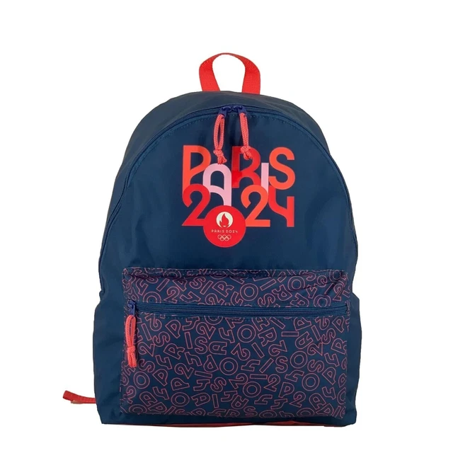 Sac à Dos Officiel JO Paris 2024 – Le Coq Sportif – Édition Limitée Noir