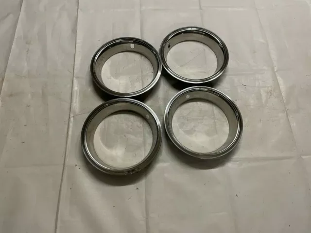 1969 1970 Chevelle SS Wheel Trim Rings 14x7 Super Sport Rim Nova Camaro Set of 4